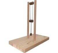 Péndulo Doble Caótico De Madera, Modelo De Física De Energía Cinética, Juguete De Escritorio For Aliviar El Estrés, Adorno Artístico Y Regalo Creativo For Decoración De Oficina En El Hogar