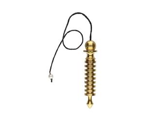 Péndulo Isis 9 Baterías con Testigo para Radiestesia y Feng Shui, Ideal para Energía Positiva, Meditación y Sanación Holística, Herramienta de Diagnóstico Espiritual y Armonización Energética