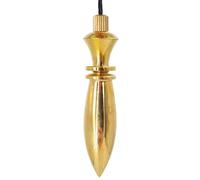 Péndulo Karnak Egipcio Bronce con Testigo Dorado Protector Espiritual Radiestesia Ideal para Captar y Emitir Energías