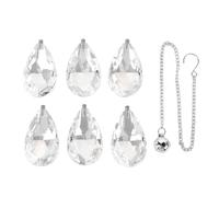 Péndulo para equilibrar los chakras, péndulo de metal para sanación Reiki, herramienta de radiestesia de acero y cobre para meditación, guía del