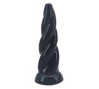 Pene De Simulación, Hembra Lala Masturbación Plug Anal Camarada SM Amor Erótico Color Sexo Productos Para Adultos, Silicona Médica, Embalaje Privado.,Black