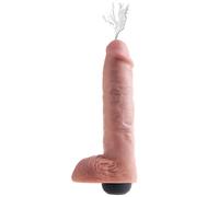King cock pene realistico eyaculador natural 27.94cm