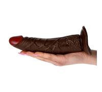 PENE REALÍSTICO REAL RAPTURE EARTH FLAVOUR 7'' NEGRO