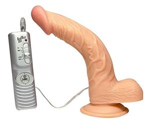 Pene vibrador curvado de naturaleza éxtasis 7,5inch