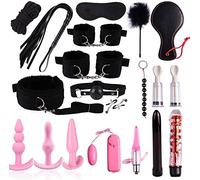 - Pèñé Vibräđōrädør Bǒǹdâgêd Kît Pareja Surprise Party Pack Regalos Fiesta de Cumpleaños de 21 Piezas para Pequeños Juguetes, Premios Y Juegos de Cønsølådør Måsturbådør Negro