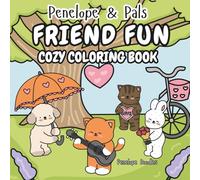 Penelope & Pals Friend Fun: Cozy Coloring Book (Penelope & Pals Cozy Coloring Books)