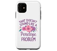 Penelope Personalized Cute Flower Girls Penelope Name Carcasa para iPhone 11