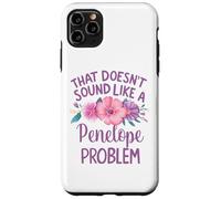 Penelope Personalized Cute Flower Girls Penelope Name Carcasa para iPhone 11 Pro Max