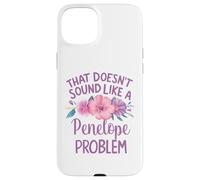 Penelope Personalized Cute Flower Girls Penelope Name Carcasa para iPhone 15 Plus
