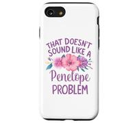 Penelope Personalized Cute Flower Girls Penelope Name Carcasa para iPhone SE (2020) / 7 / 8