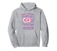 Penelope Personalized Cute Flower Girls Penelope Name Sudadera con Capucha