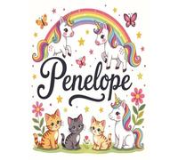 Penelope Personalized Notebook: Contains select sheets w/inspirational quotes and is perfect for journaling, note taking, or just having fun and ... sized (8.5x11) perfect for notes or big jobs.