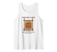 Penélope Telar Mitología Griega Feminista Tejer Camiseta sin Mangas