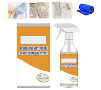Penetrate Concrete Sealer Outdoor Waterproof Sealant, Sand Curing Spra, Water-Based Penetrating Waterproof Concrete Hardener Spray, Multipurpose Sand Agent Spray Concrete for Wall and Floor (1, Set)