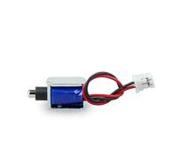 PENG Mini DC 5V Cerradura electromagnética Cerradura electrónica pequeña Cerradura eléctrica para gabinete con Perno