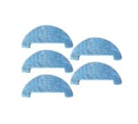 Pengchang Almohadillas de Repuesto for fregona, paño 280x130mm, Compatible con Ilife A4 A4S T4, Piezas Robot Aspirador, Accesorios, Trapo(5mop)