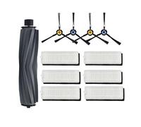 Pengchang Cepillo Principal Filtro Hepa Lateral Compatible con Chuwi Ilife A7 A9 A9S Compatible Silvercrest SSR1 SSRA1 Piezas de aspiradora Paño fregona(Kit-11)