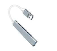 Pengchang Divisor de estación de Acoplamiento de múltiples Puertos 3 0 USB A 3,0 2,0 Hub Tipo C extensión de Muelle Amplia aplicación for PC y portátil(Sky Blue)