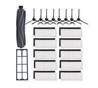 Pengchang Filtro HEPA, Cepillo Lateral, Filtro primario Compatible con Chuwi Ilife A8 A6 X620 X623, Piezas de Robot Aspirador, reemplazo Principal Rodillo(Kit-3)