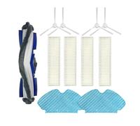 Pengchang Repuestos Compatibles con Tefal Explorer Serie 60 RG7447 RG7455 RG7447wh RG7455WH Accesorios for Aspiradoras Cepillo Lateral Rodillo Filtro Trapos(Light Grey)