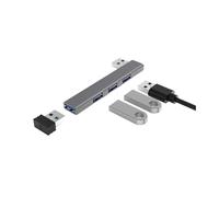 Pengchang Tipo C 3.1 del HUB de 4 en 1 USB C al HUB del Adaptador OTG USB del Divisor del Paladio 60W USB del USB(USB)