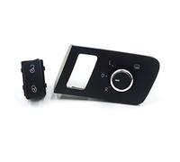 PENGFA Wshao Store Botón de Interruptor de Control de Puerta de la Puerta de Saftey Central Fit para Volkswagen VW Touran Caddy 2003-2015 OE: 1T0 962 125B, 1T1 959 565F