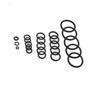 PENGFA Wshao Store Juego de Juntas tóricas del Sistema de enfriamiento de 23pcs para BMW E46 316 316 320 323 325 328 330 M52 M54 S54 Manguera del radiador O Ring 323i 325i 328i 330i (Color : Black)