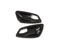 PENGFNB Coche Interiores Calcomanías Protectores para E92 E93 335i M3 2007-2013, ABS Decoración Manijas Pegatinas Decorativas Películas Protección