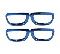 PENGFNB Coche Interiores Calcomanías Protectores para Toyota Corolla 2014 2015 2016 2017 2018, ABS Decoración Manijas Pegatinas Decorativas Películas Protección