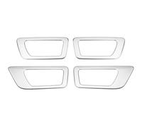 PENGFNB Coche Interiores Calcomanías Protectores para Toyota Highlander 2015-2019, ABS Decoración Manijas Pegatinas Decorativas Películas Protección