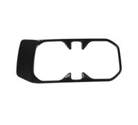 PENGFNB Cubierta Panel Consola Central Coche para Jeep Wrangler JL Gladiator JT 4XE 2018-2023, ABS Interior Cubierta Marco Moldura de Panel Cambio Marchas Accesorios,A/Carbon~Black