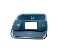 PENGNAQP Botonera Volante Compatible con VW para Golf 6 5C0959538 3C8959537 Ajuste de la Cubierta del botón del Interruptor del Volante multifunción(Volume-Left-1PC)