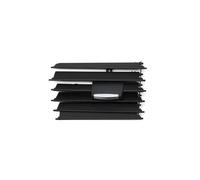 PENGNAQP Compatible con X3 para F25 2011 2012 2013 2014 2015 2016 2017 LHD RHD Kit reparación Clip Deslizante Rejilla de Salida de ventilación de Aire Acondicionado Frontal Medio(Central-Left)