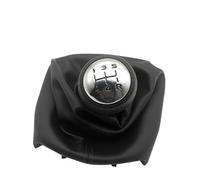 PENGNAQP Perilla Cambio Marchas Compatible con Peugeot 204, 206, 207, 307, 308, Perilla Palanca Cambios 5 Velocidades, Anillo Banda, Protector Palanca Cambios, Piezas Interiores(207 307 308)
