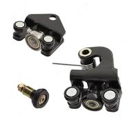 PENGNAQP rodillo puerta coche Compatible Con NISSAN Para INTERSTAR 8200080754 7700352379 7701048702 Rodillos Bisagra Puerta Corrediza Derecha O Izquierda Superior Media E Inferior(Left)