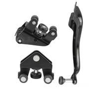 PENGNAQP rodillo puerta coche Compatible con O&pel para Vivaro A 2001-2014 7700312370 Juego de rodillos para puerta corredera Bisagra de rodillo para puerta corredera derecha