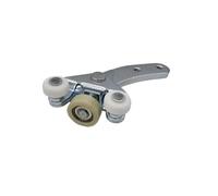 PENGNAQP rodillo puerta coche Compatible con VW para EuroVan 1992 1993 1994 1995 1996 701843406A 701843405A Guía deslizante de brazo corto inferior con rodillo para puerta corredera de coche