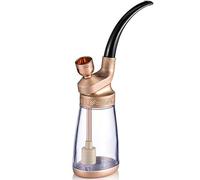 PENGSHAO Bong, Glass Bong, Thick Glass Cup Bong, Glass Bottle Smoking Pipe, Water Pipes, Oil Rig Bong Hookah Set, for Smokers, Club, Bar, Outdoor,A