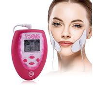 PENGSHAO Estimuladores musculares eléctricos TENS EMS Masajeador Adelgazante Facial eléctrico Estimulación Muscular con 2 electrodos Etiqueta Facial 2 Etiqueta de mejilla
