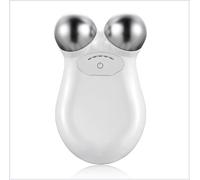 PENGSHAO Masajeador Facial para masajeador Facial Masajeador de Rodillo de microcorriente de Estiramiento Facial Dispositivo de microcorriente Facial Máquina de Estiramiento Facial,Blanca