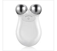 PENGSHAO Masajeador Facial para masajeador Facial Masajeador de Rodillo de microcorriente de Estiramiento Facial Dispositivo de microcorriente Facial Máquina de Estiramiento Facial,Blanca