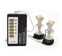 PENGSHAO Tetina Ajustable, Estimulación eléctrica, Bomba de vacío para pezones, Estimulador de Senos SM, Juguetes sexuales Femeninos con estimulación eléctrica