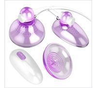 PENGSHAO Vibrador de pezones, Pinzas vibratorias para pezones, Masajeador de Senos de 12 Frecuencias, Juguetes sexuales de masturbación Femenina, Estimulador de clítoris, Vibrador de Lengua,B