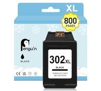 Penguin 302XL Tinta para HP 302 XL Negro Cartuchos 302 XL OfficeJet 3830