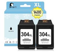 Penguin 304XL Negro Pack Cartuchos para HP de Tinta 304 XL tinteiros hp304