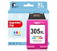 Penguin 305XL Color para HP DeskJet 2820e 2800e 2810e 2821e 2822e 2823e 4220e 4200e 4210e 4222e 4230e DeskJet 2720e 2710e 2720 2721 2721e 2722e 2723e 2755e Cartuchos de Tinta para HP 305 XL Color