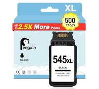 Penguin 545XL Negro Cartuchos para Canon 545 XL Compatible con Pixma MG2920
