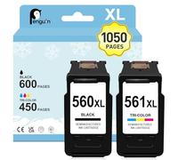Penguin 560XL Tinta para Canon 560 y 561 XL Negro y Color PG-560XL CL-561XL