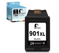Penguin 901XL (1 Negro) Cartucho de Tinta Remanufacturado para HP 901xl 901 XL Compatible con Officejet J4624 4500 g510a G510n J4500 J4524 J4540 J4560 J4580 J4585 J4600 J4640 J4680 J4680C Impresora