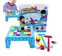 Penguin Balance Game - Two Player Tabletop Balance Game | Strategic Thinking Ice Block Breaking Toy Fun Family Board Games for Kids, Adults, Party Night, Classroom Activities